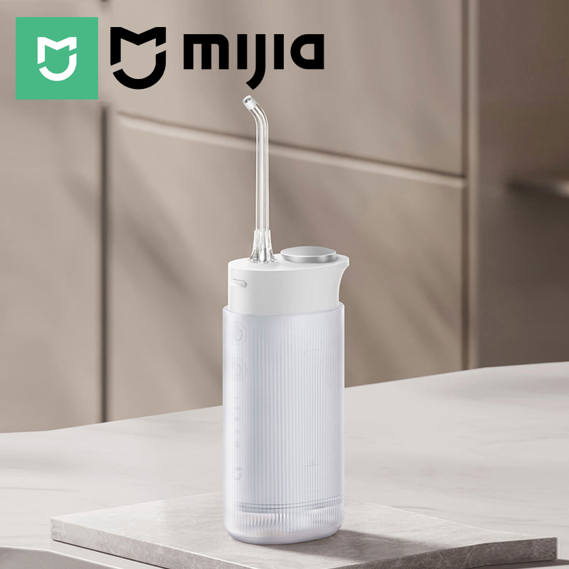 Water Flosser Cordless - MIJIA Oral Irrigator F400,Portable Cordless Water