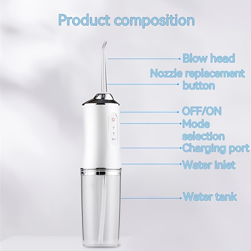220ml Portable Electric Dental - огляд і ціна Water Flosser Cordless