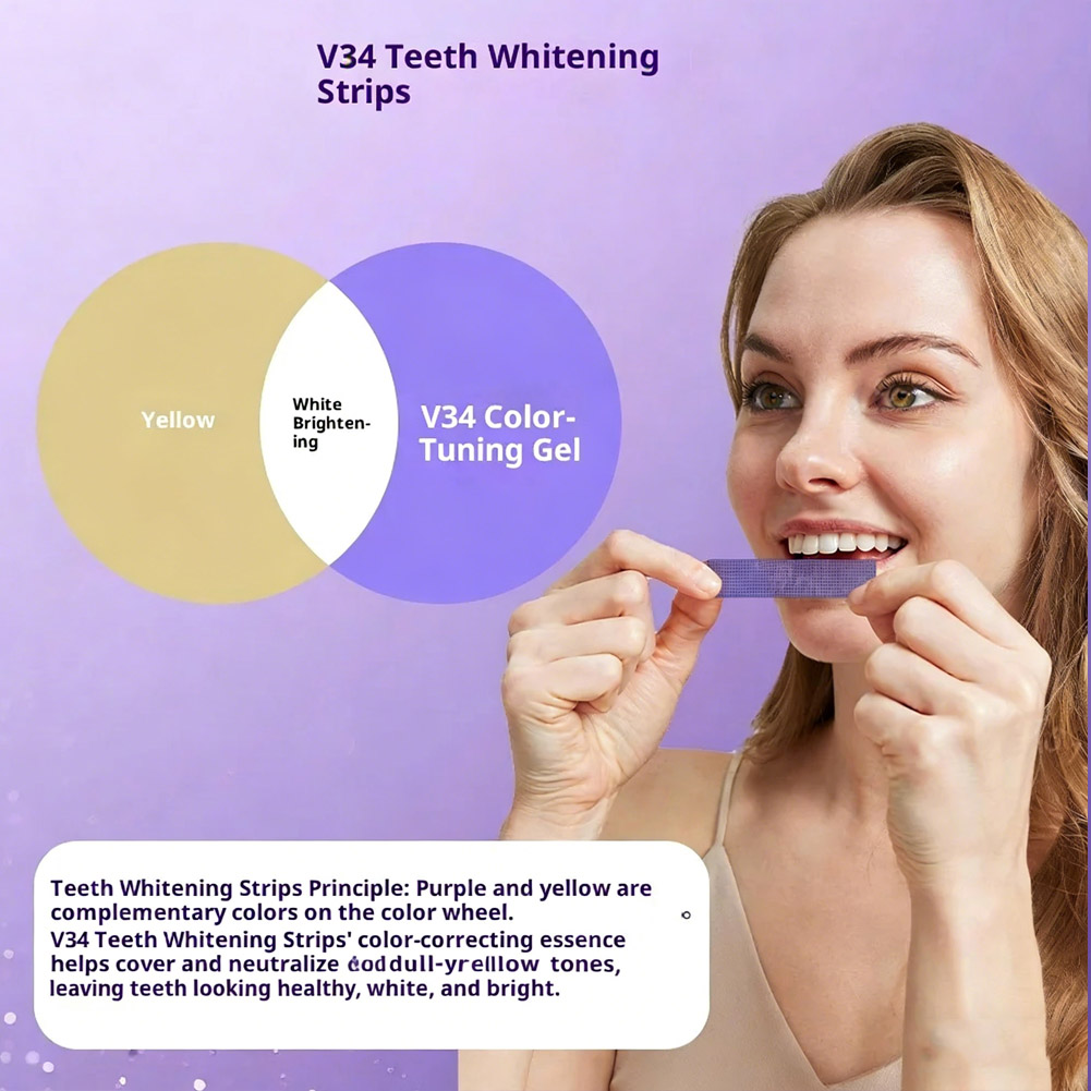 7pcs Purple Teeth Whitening St - огляд і ціна Teeth Whitening/Bleaching