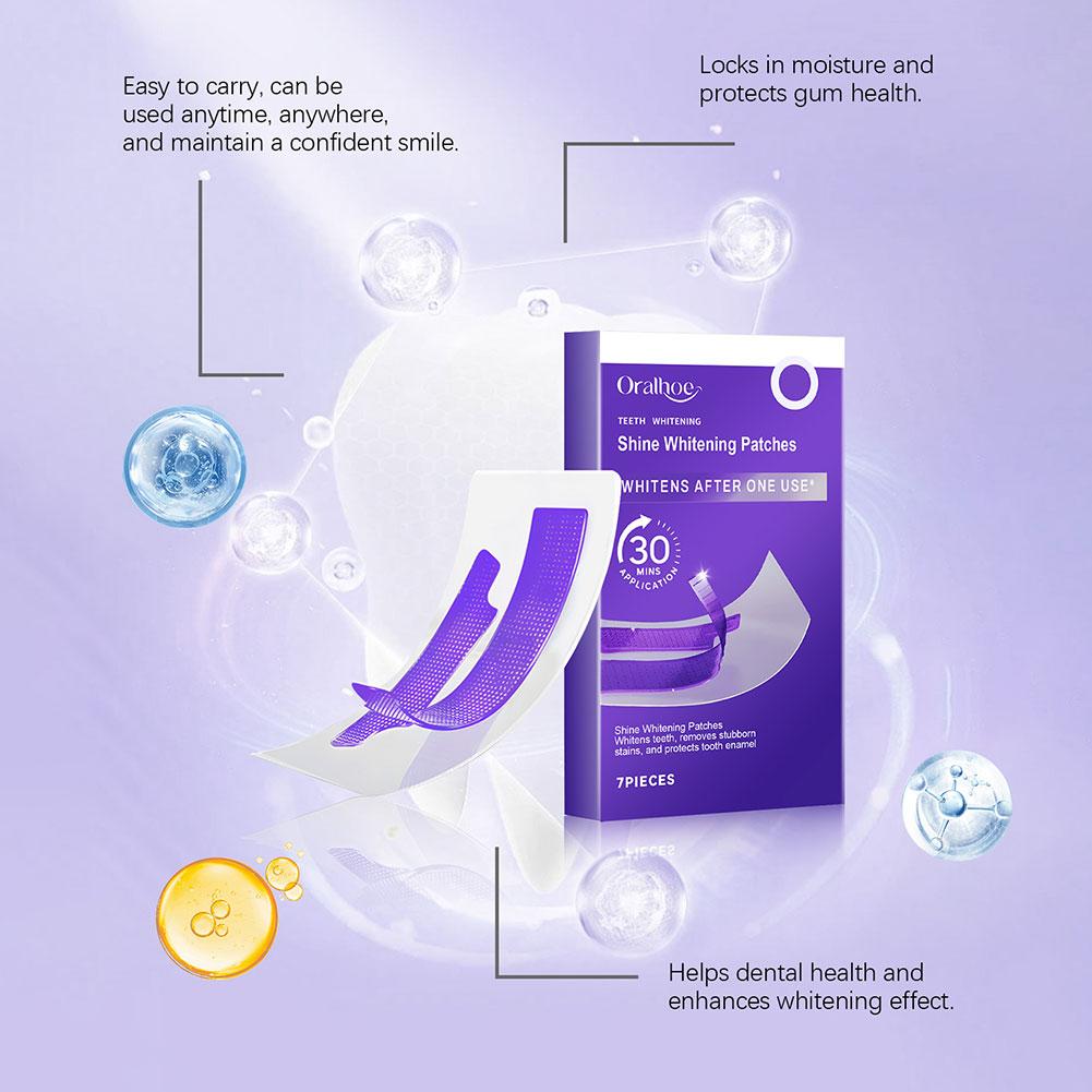 7pcs Purple Teeth Whitening St - огляд і ціна Teeth Whitening/Bleaching