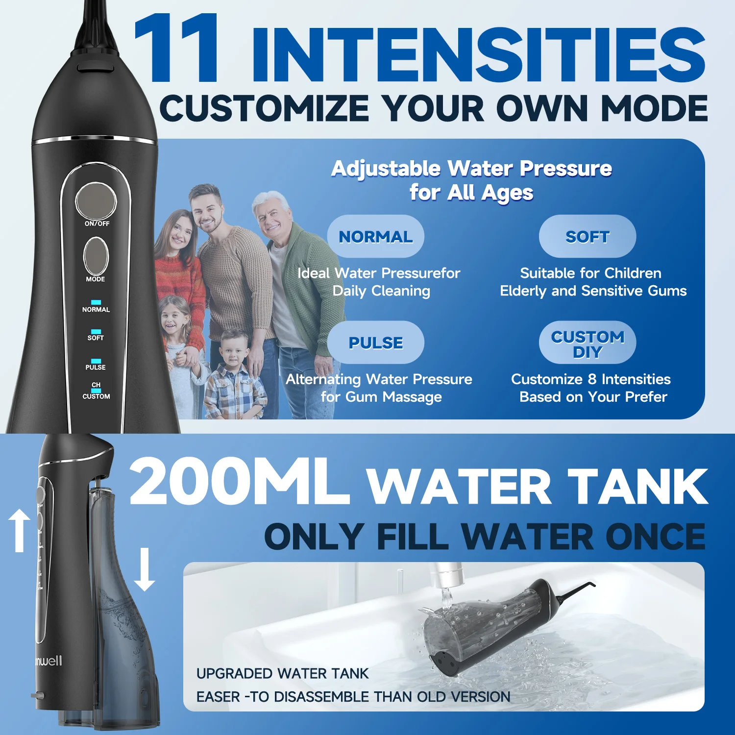 Cordless Water Flosser for Tee - огляд і ціна Water Flosser Cordless