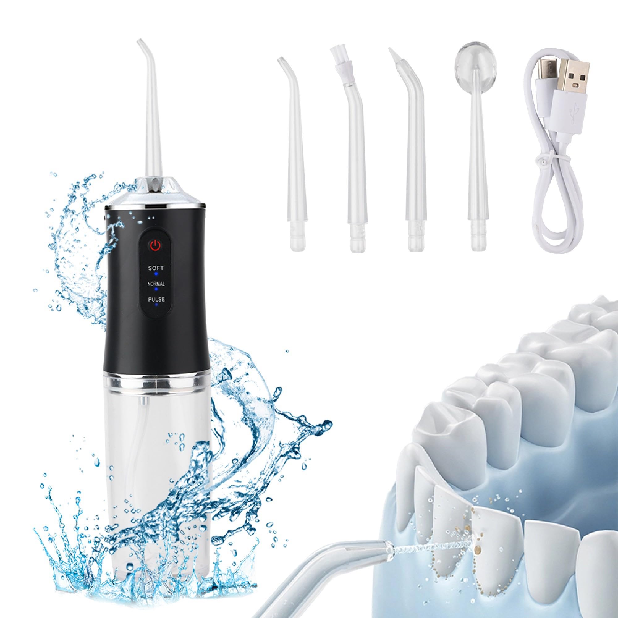 Portable Oral Irrigator Water  - огляд і ціна Water Flosser Cordless