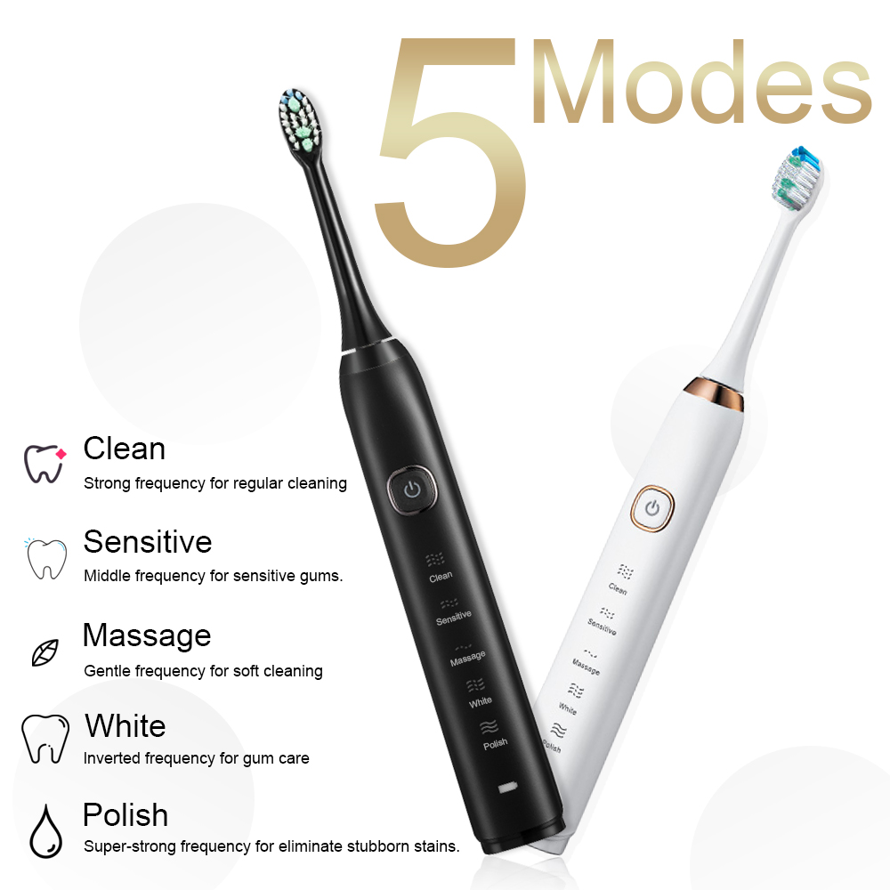 Electric Sonic Toothbrush 8 Br - огляд і ціна Teeth Whitening Or Tooth Whitening