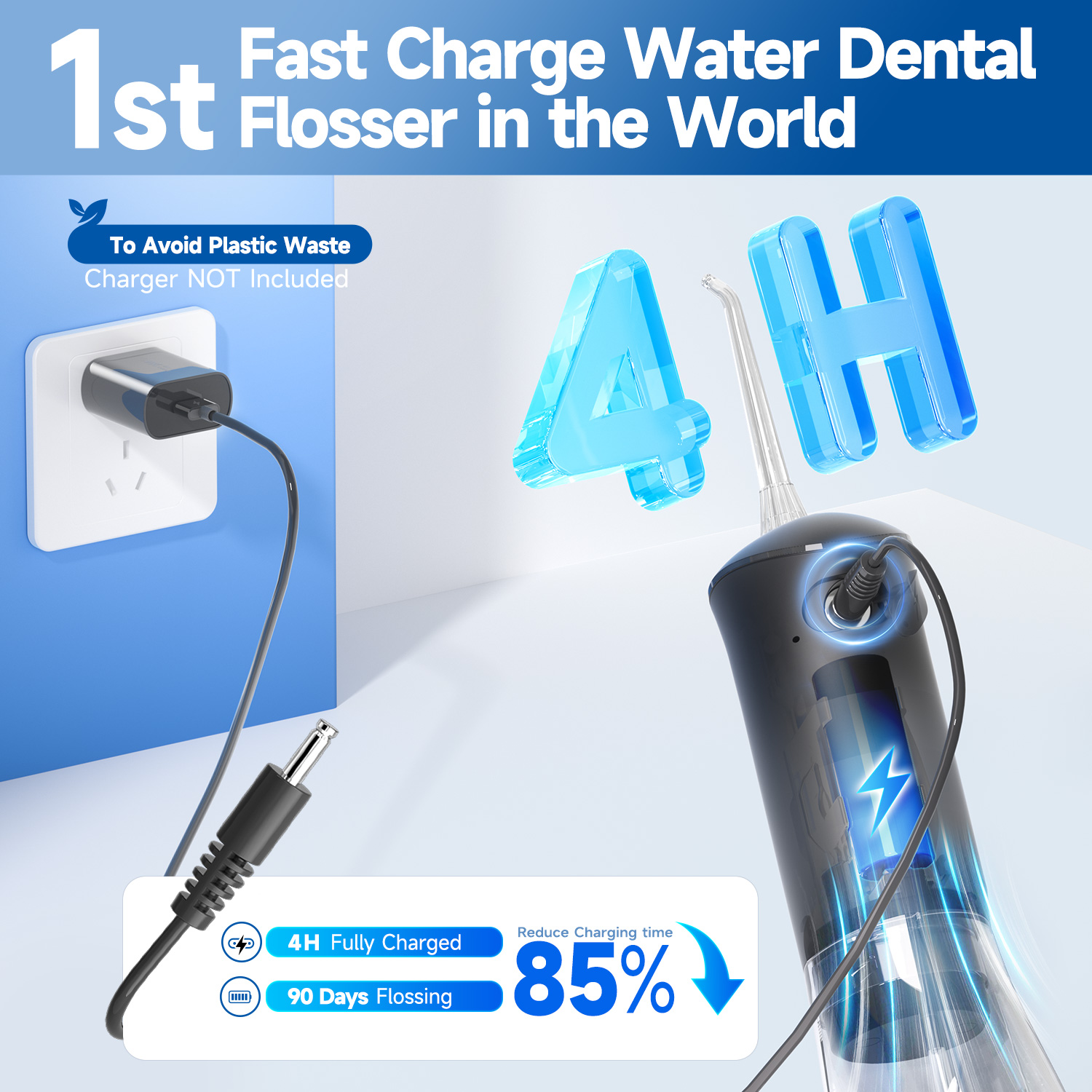Electric Toothbrush Water Flos - огляд і ціна Water Flosser Cordless