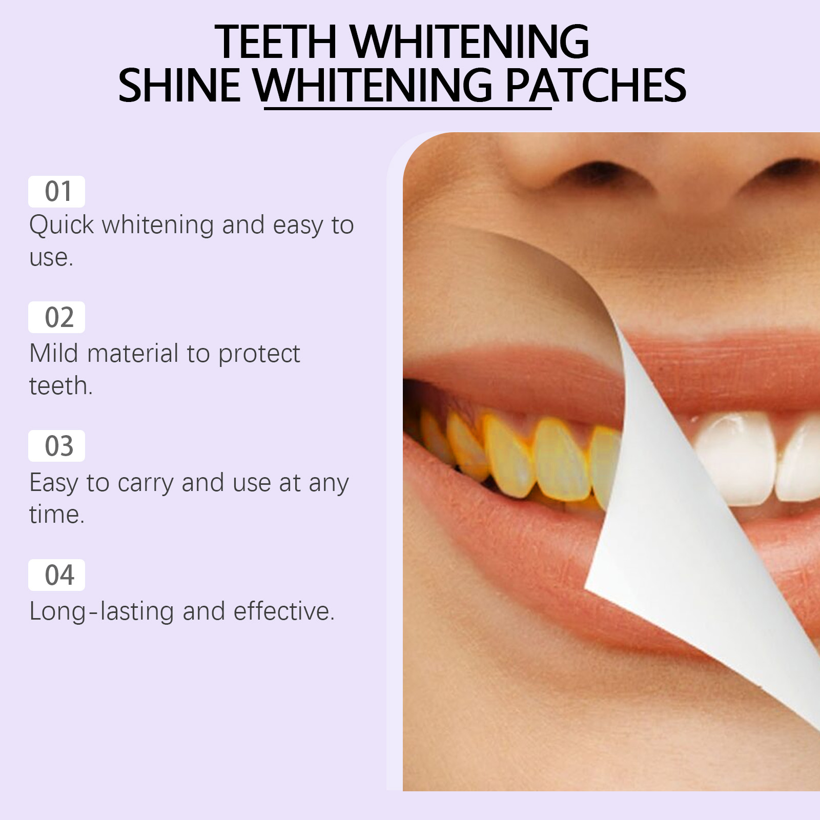Purple Teeth Whitening Strips  - огляд і ціна Teeth Whitening/Bleaching