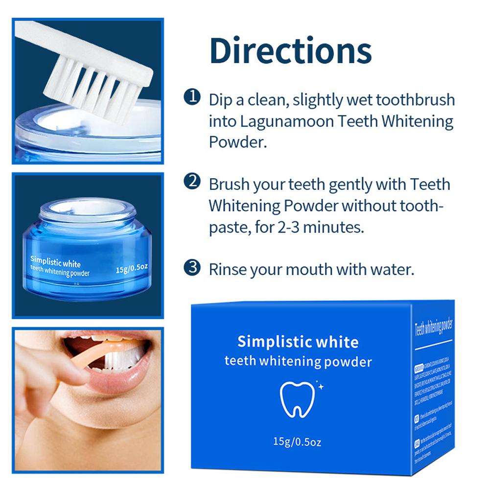 15g Teeth Whitening Powder Pre - огляд і ціна Teeth Whitening Groupon