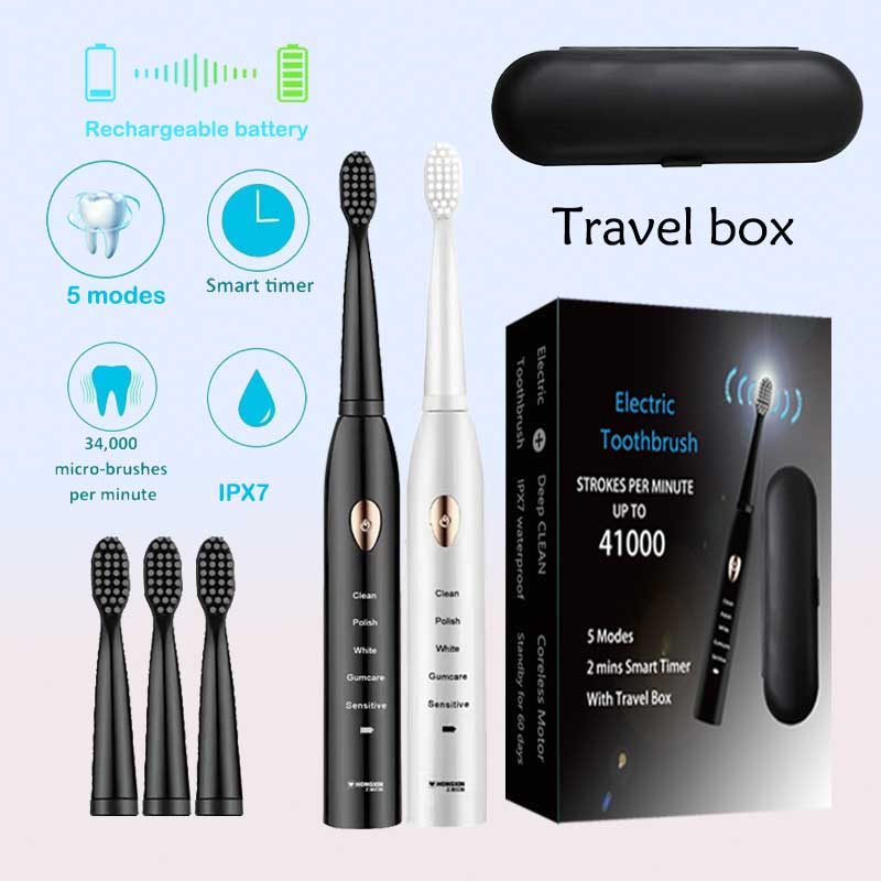 Ultrasonic Sonic Electric Toot - огляд і ціна Teeth Whitening Or Tooth Whitening