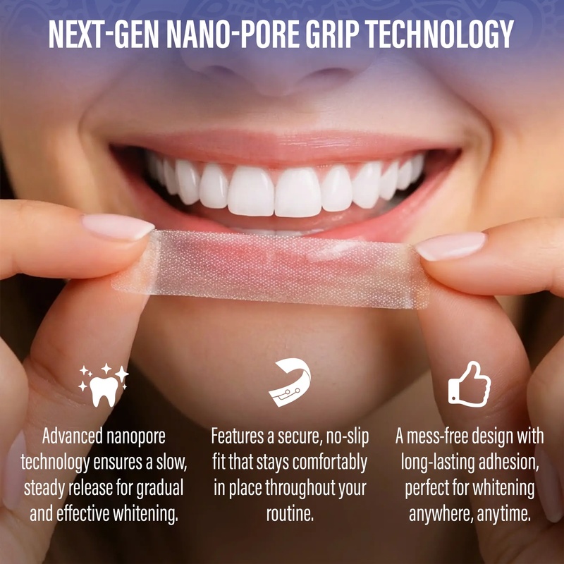 GuruNanda Teeth Whitening Stri - огляд і ціна Teeth Whitening Xylitol