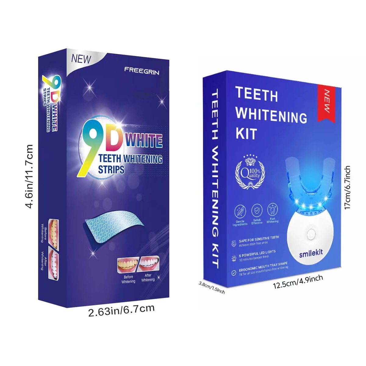 Teeth Whitening Kit - 5X LED L - огляд і ціна Teeth Whitening Groupon