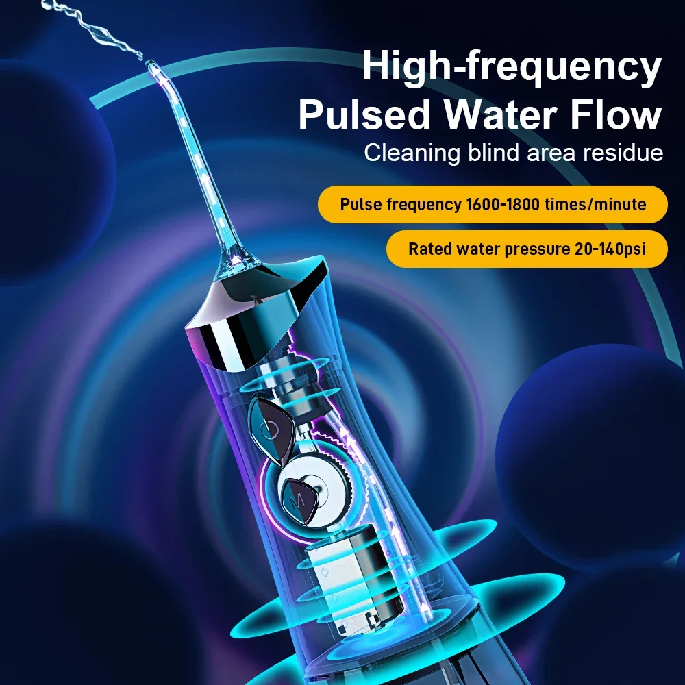 Portable Rechargeable Oral Irr - огляд і ціна Water Flosser Cordless