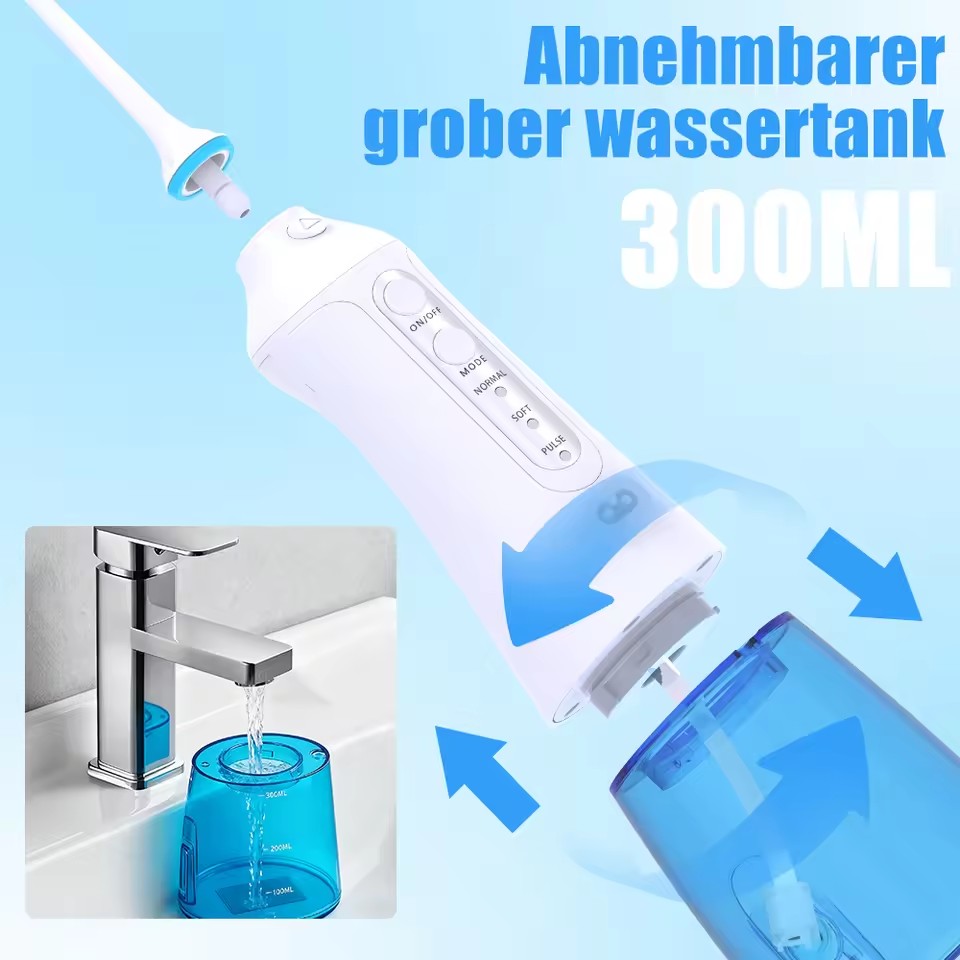 Electric Portable  Oral Irriga - огляд і ціна Water Flosser Cordless