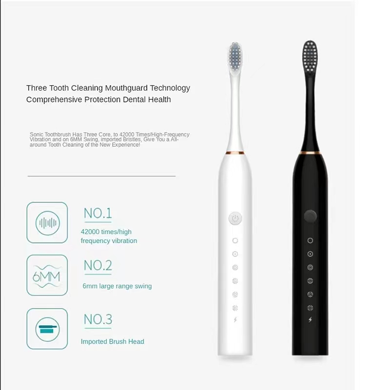 Sonic Electric Toothbrush Adul - огляд і ціна Teeth Whitening Or Tooth Whitening