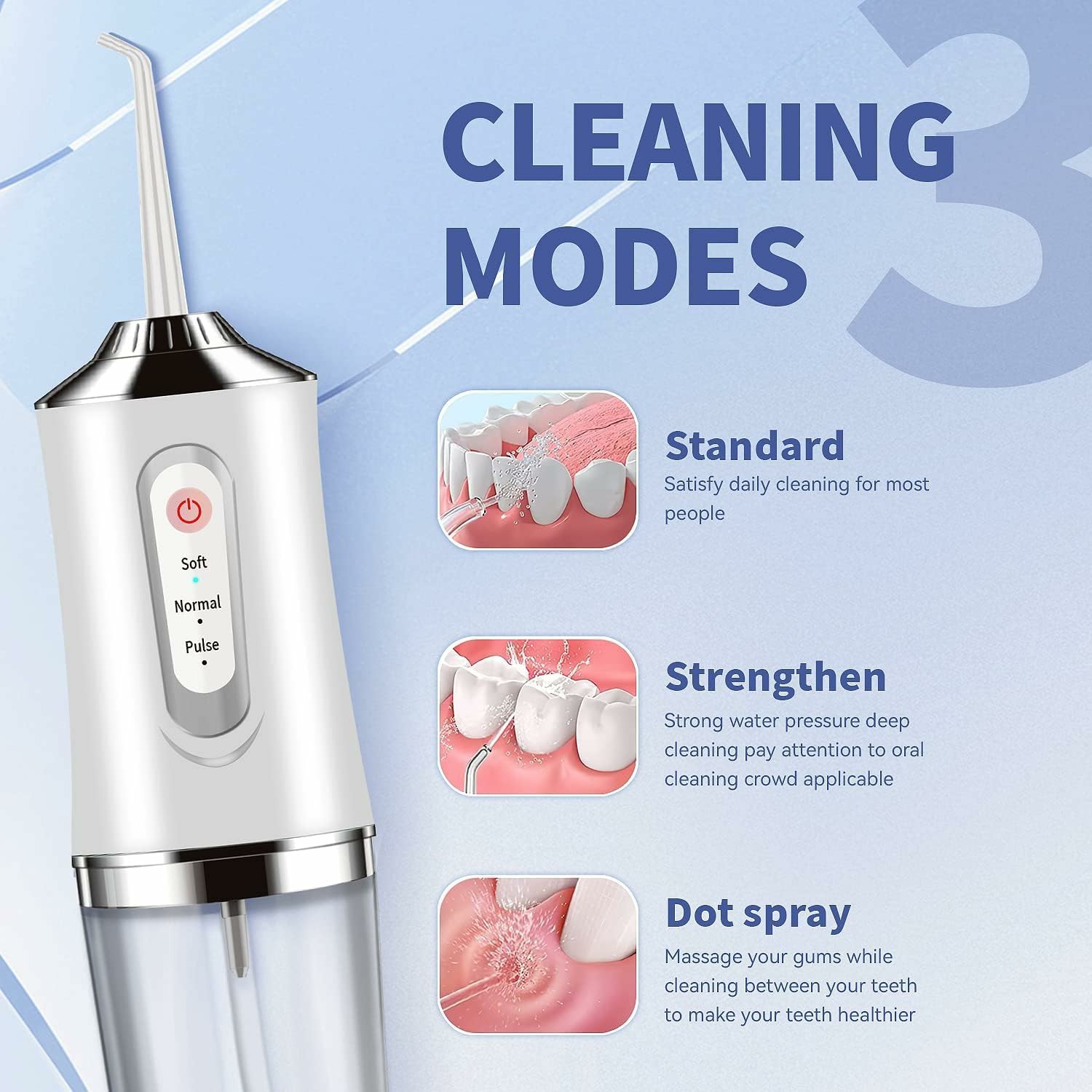 Dental Irrigator Water Flosser - огляд і ціна Water Flosser Cordless