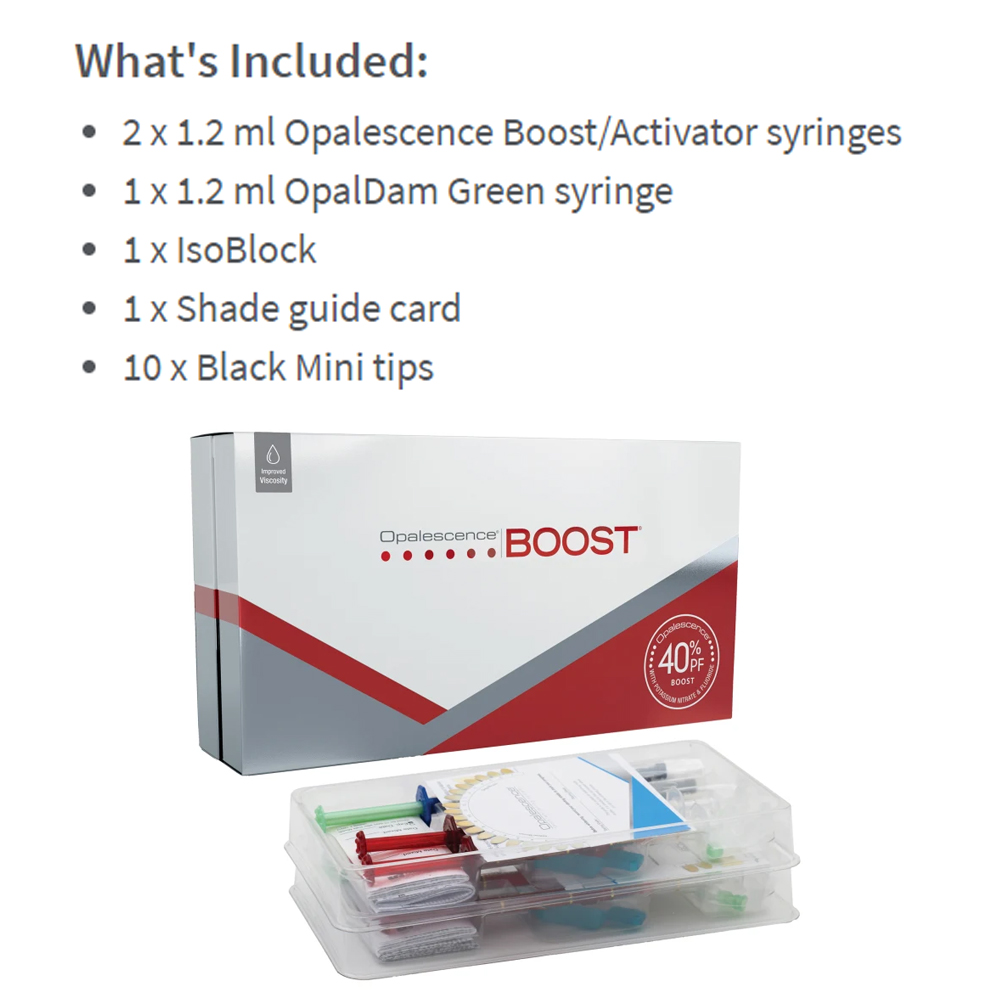 Ultradent Opalescence Boost PF - огляд і ціна Teeth Whitening Opalescence