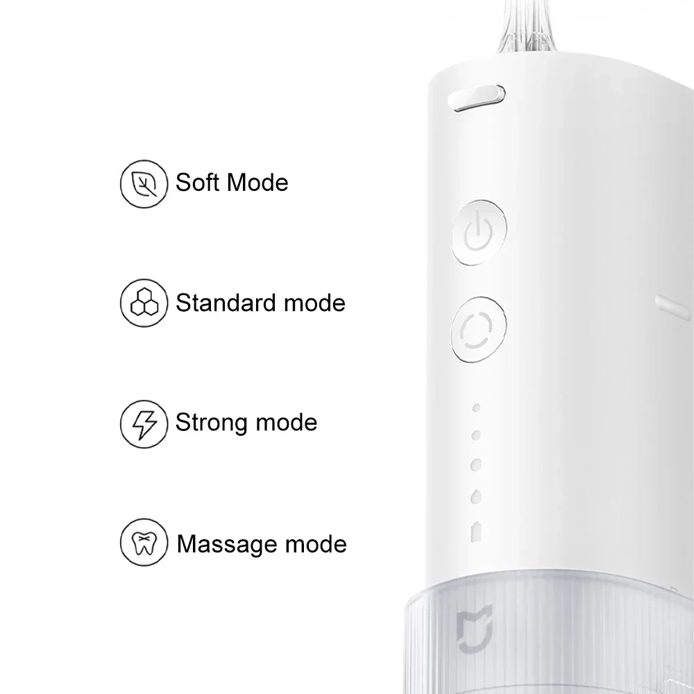MIJIA Oral Irrigator F400,Port - огляд і ціна Water Flosser Cordless