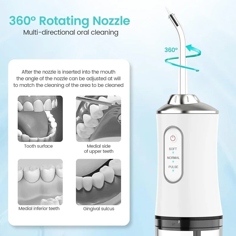 Professional Flossing Portable - огляд і ціна Water Flosser Cordless