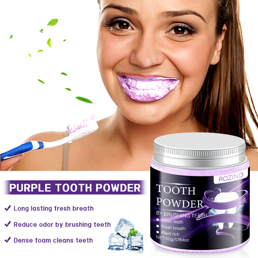 Purple White Teeth Powder Remo - огляд і ціна Teeth Whitening For Photos