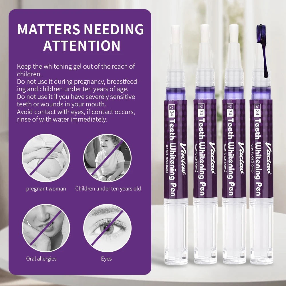 Vaclav V34 Purple Teeth Whiten - огляд і ціна Teeth Whitening Groupon