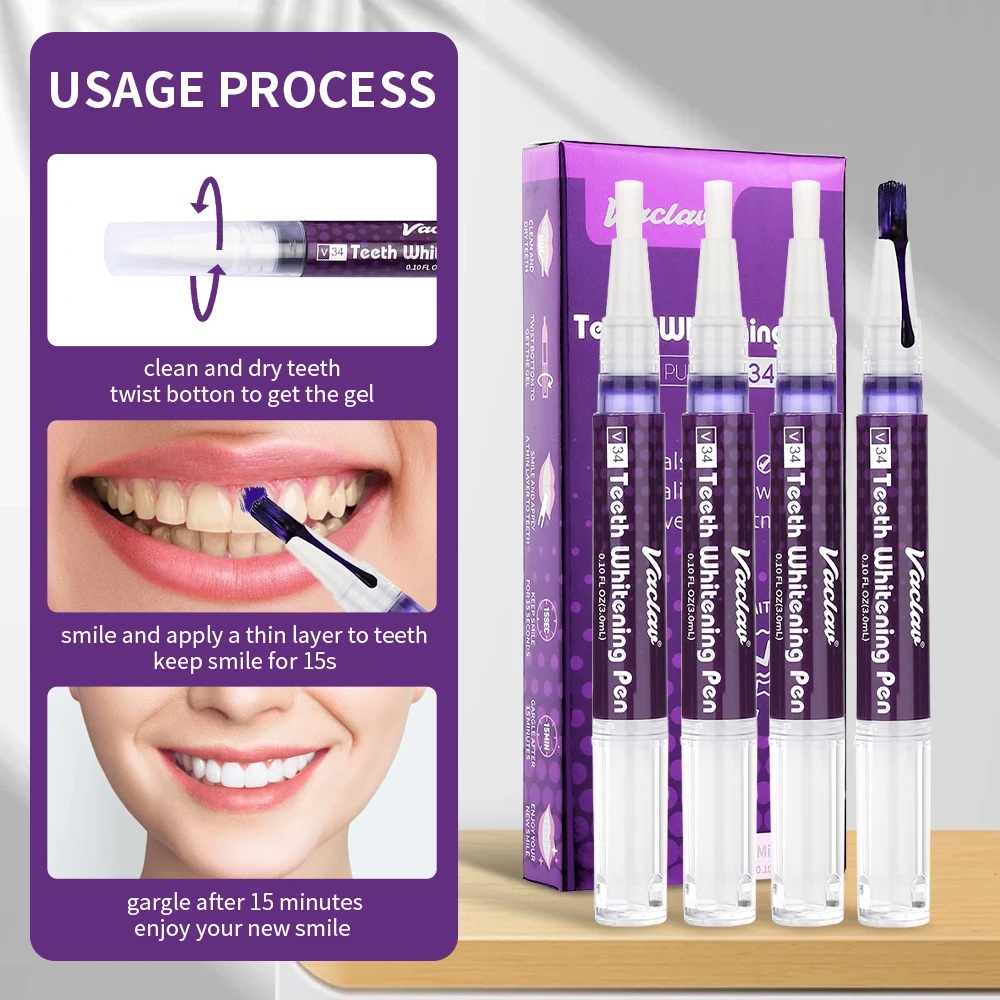 Vaclav V34 Purple Teeth Whiten - огляд і ціна Teeth Whitening Groupon