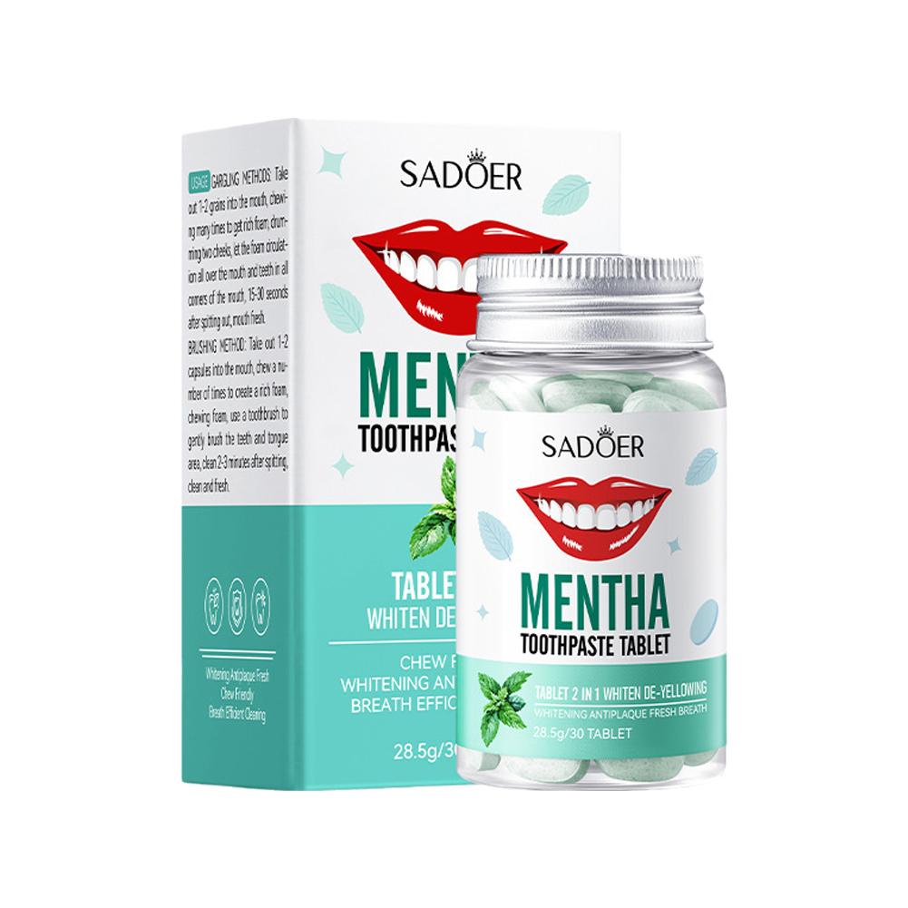 Mint Solid Toothpaste Tablets  - огляд і ціна Teeth Whitening Ulta